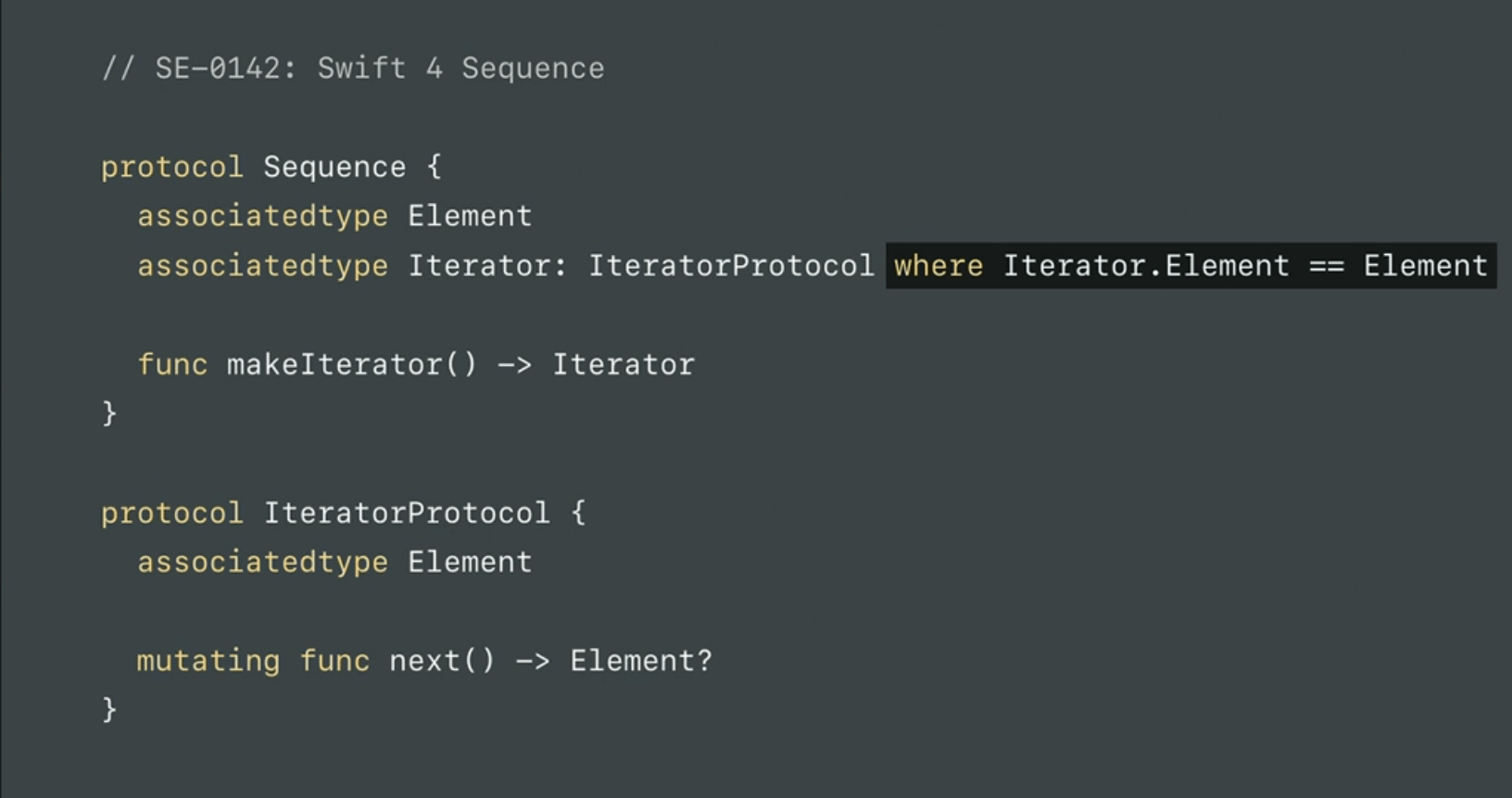 sequence-in-swift4